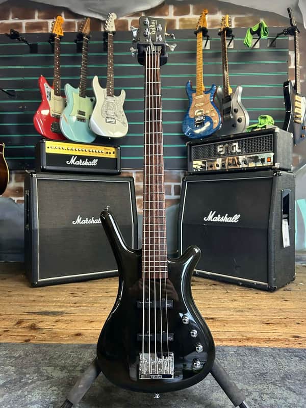 Warwick RockBass Corvette Trans Black 5-String Electric Bass image 1