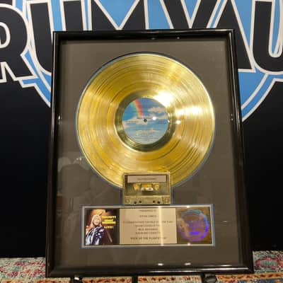 Stan Lynch Tom Petty and The Heartbreakers, RIAA, Pack Up The Plantation, Gold Record (#23) image 1