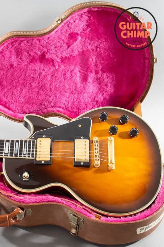 1989 Gibson Les Paul Custom Vintage Sunburst w/ Bill Lawrence Pickups & OHSC image 1