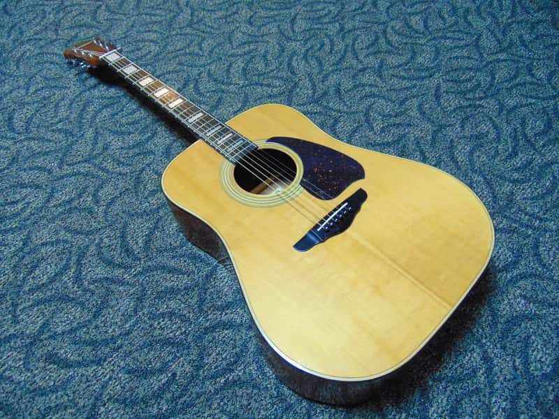 Tenessee acoustic guitar D350 1980s - natural image 1