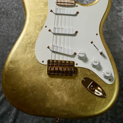 Fender Custom Shop Masterbuilt Eric Clapton Gold Leaf Stratocaster 2003 Build by John English image 3