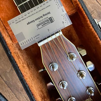1980s Yamaha FG-350D Acoustic Dreadnought Guitar Natural Nippon Factory w/OHSC image 18