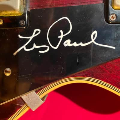 Gibson Les Paul Custom (Les Paul Twice Signed) W/ Photo Proof 1978 Wine image 3