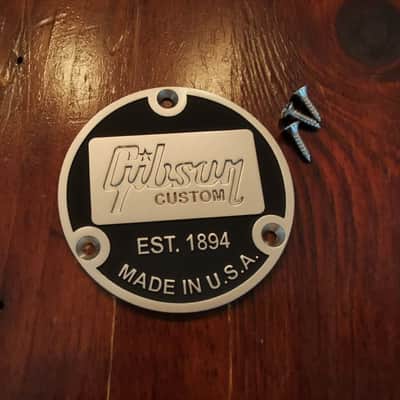 Authentic Gibson Les Paul Toggle cover plate image 1