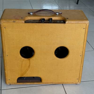 Fender Tweed Bassman 1952 - magnificent Tweed example ready to enjoy w/your Tele, Strat or P Bass ! image 7