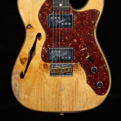 Fender Limited Edition Knotty Cunife Telecaster Relic Rosewood Fingerboard Aged Natural (499) image 3