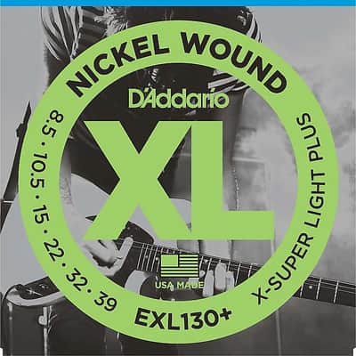 EXL130+ Nickel Wound Extra-Super Light Pus Electric Guitar Strings - 8.5-39 Gauge image 1