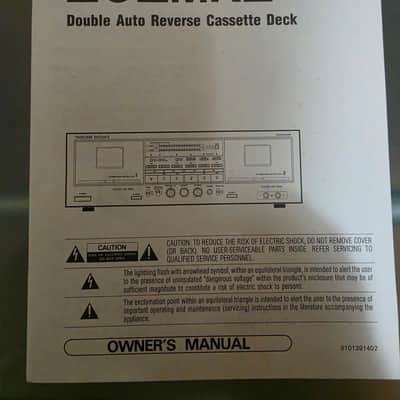 TASCAM 202mkII mid-1990's - Black image 2