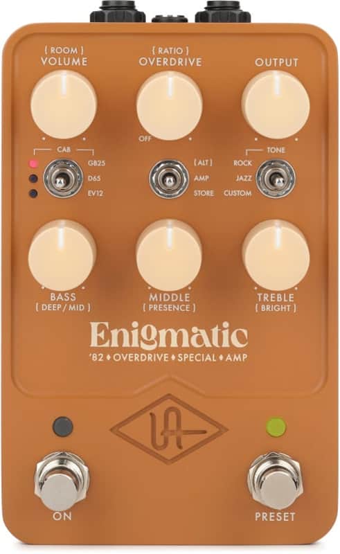 Universal Audio Enigmatic '82 Overdrive Special Amplifier Pedal (UAEnigmaticd2) image 1