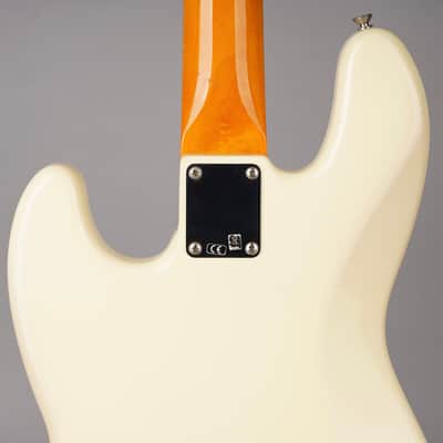 Fender Classic Series '60s Jazz Bass Lacquer - 2018 - Olympic White Nitro w/HSC image 13