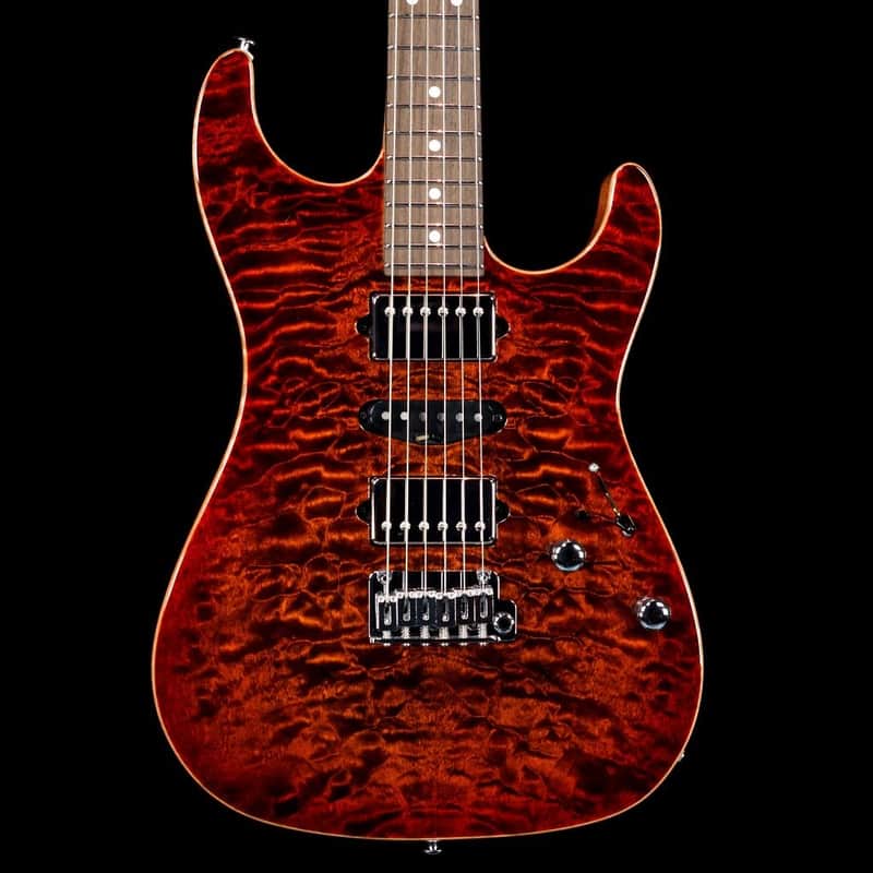 Suhr Custom Standard Super Strat with HSH and Upgraded Quilt Light