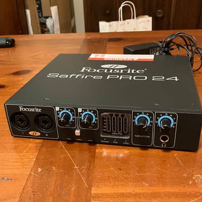 Focusrite Saffire Pro 24 Firewire Audio Interface 2000s Black image 1
