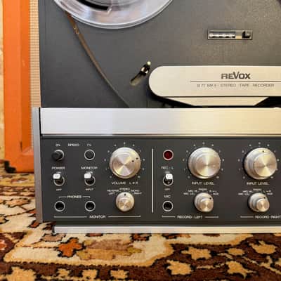Vintage Revox B77 MKII Stereo Reel to Reel Tape Recorder Original & Serviced image 2