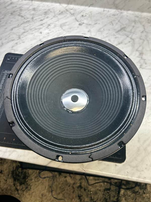 Eminence 12” Silver eye 8ohm has sample on box 07-12-048 90’s  - Black image 1