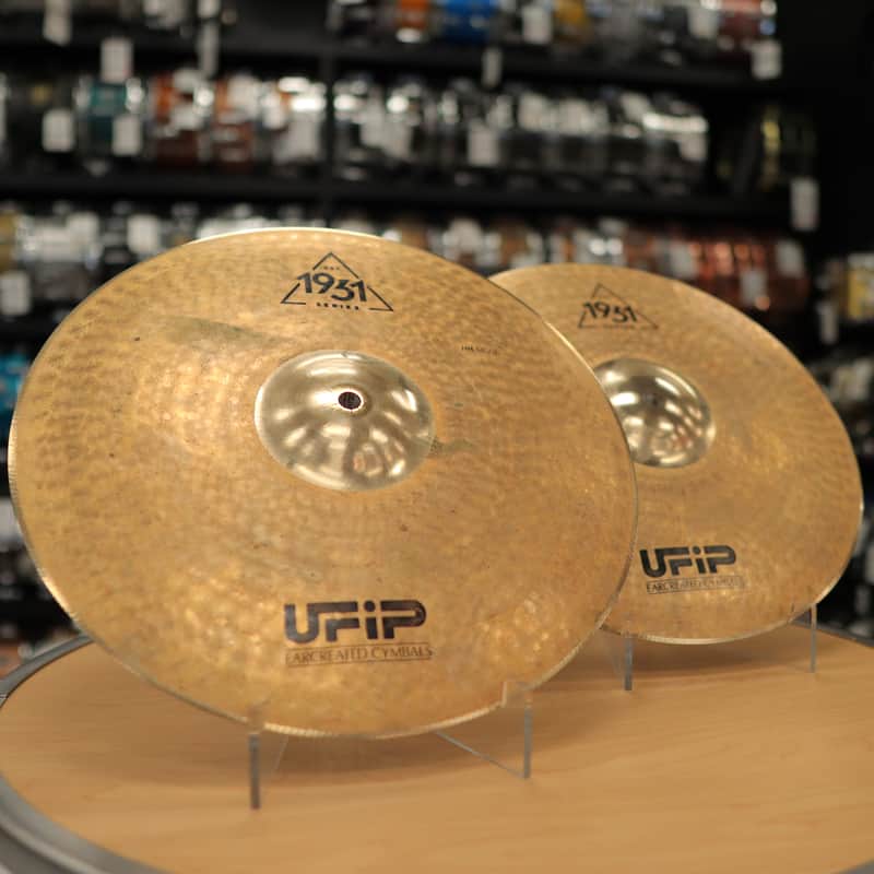 Demo UFIP Est. 1931 Series 14" Hi-Hats