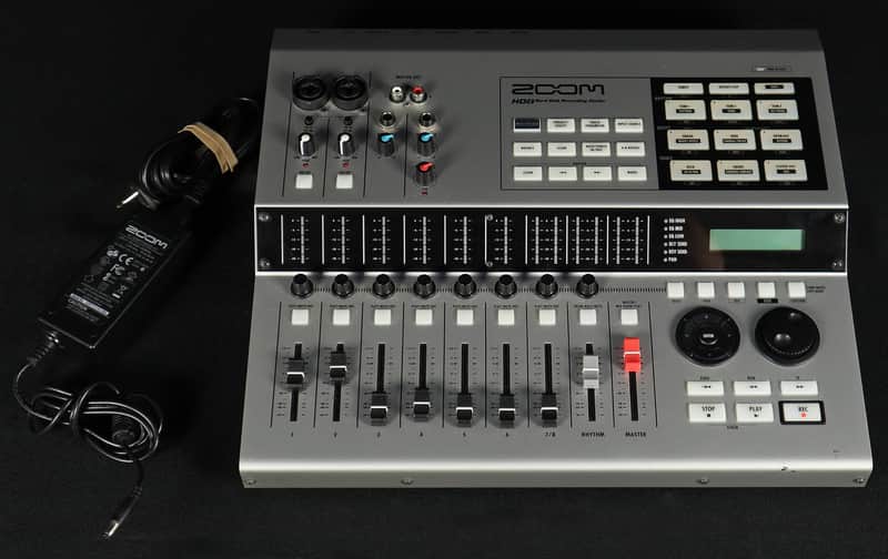 Zoom HD-8 Hard Disk Recording Studio 8-Track Recorder w/CD | Reverb