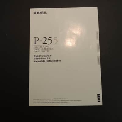 Yamaha P-255 Owner's Manual [Three Wave Music] image 1