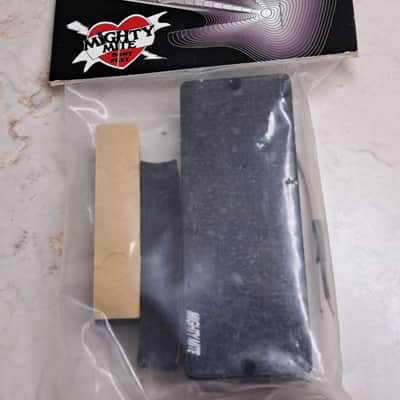 Mighty Mite SP4-F/BK Passive Soapbar 4-String Bass Guitar Pickup - Black Finish- Sealed NOS Unused! image 1