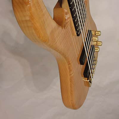 Ken Smith Design KSDB6 Barn Burner Deluxe 6 String Electric Bass Guitar 2015 Natural image 9