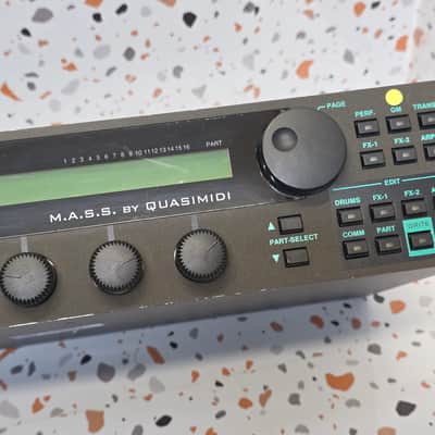 1993 Quasimidi Quasar Sound Module FM PCM Additive Synthesizer Used image 7