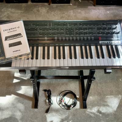 Sequential Prophet-6 49-Key 6-Voice Polyphonic Synthesizer 2018 - 2020 - Black with Wood Sides