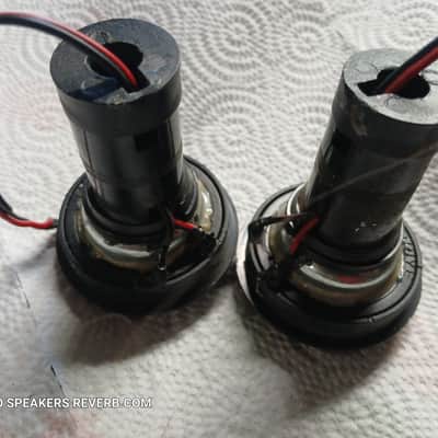 TWEETERS HUIGH OUTPUT CICADA MOTORCYCLE TWEETERS NEODYMIUM TITANIUM PAIR 4 OHM SHREDDERS! image 6