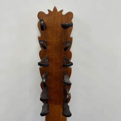 Vintage R Wilkinson Custom Made 12-String Classical Baroque Guitar with Case Made for Rod Stucky image 16