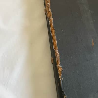 Immagine 1980's Kramer Pacer, Baretta, Sustainer Black Tolex Hardshell Electric Guitar Case (Rough Shape, Needs repair) - 12