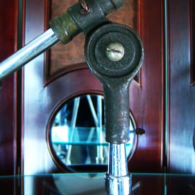 Vintage RARE 1940s Atlas Corp BB-1 "baby boom arm" microphone floor stand extension MS-10C MC-12C MS25 MS20 # 2 image 9