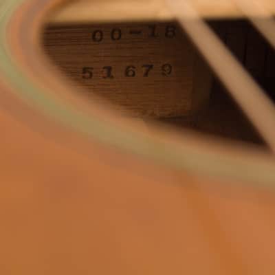 C. F. Martin  00-18 Flat Top Acoustic Guitar (1932), ser. #51679, black hard shell case. image 12
