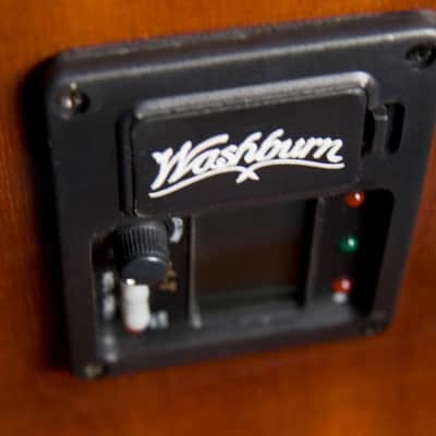 Washburn C5CE-A Classical Series Cutaway Nylon-String Classical Acoustic-Electric Guitar image 4