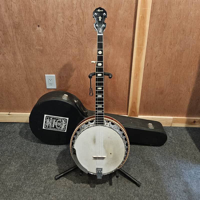 Morris Standard 5-String Banjo with Case image 1