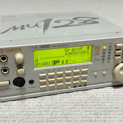 Yamaha MU128 tone generator New battery w/power supply