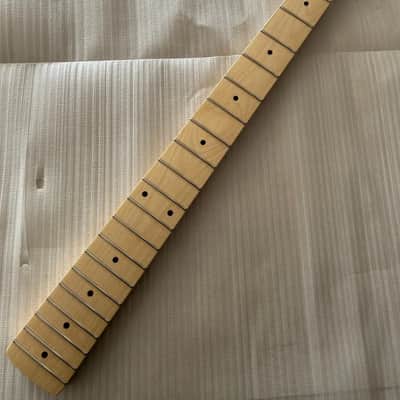 5 String 21 frets Electric Bass Guitar Neck With Maple Fretboard image 1