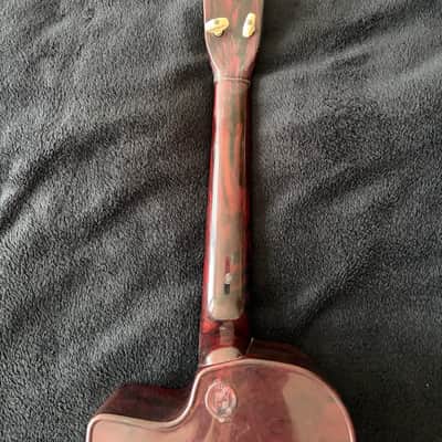 Rare Mario Maccaferri Cutaway Baritone Islander Plastic (Dow Styron) Ukulele - Please Read Entire Listing image 12