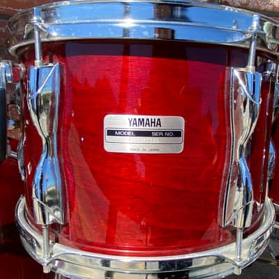 Holy Grail Drum Set! Yamaha Recording Custom 1970s - 1980s - World’s Most Recorded Drums ! Natural Wood Cherry Wood Walnut image 15