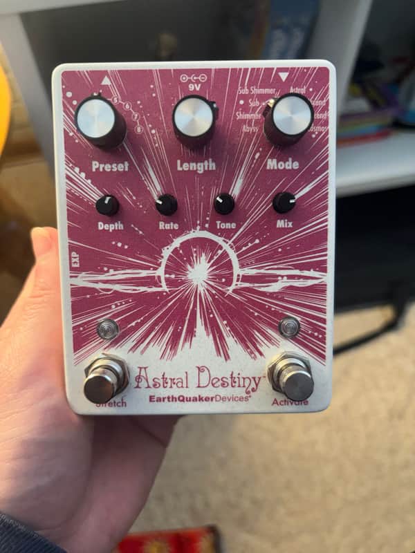 EarthQuaker Devices Astral Destiny Octal Octave Reverberation Odyssey