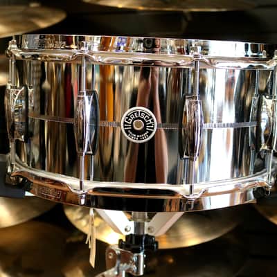 Gretsch Brooklyn 6.5X14 Chrome over Steel Snare Drum image 2