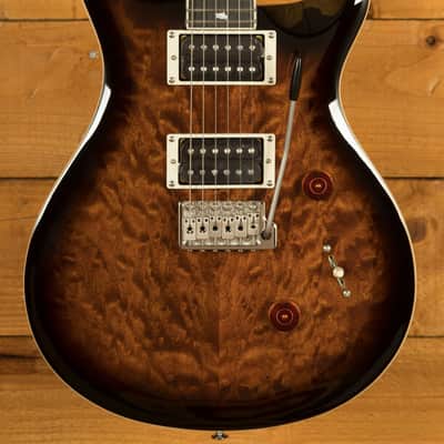 PRS SE Custom | Custom 24 Quilt - Black Gold Sunburst image 1