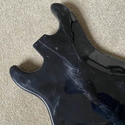 Black HSH Guitar Strat Style Basswood Body image 8