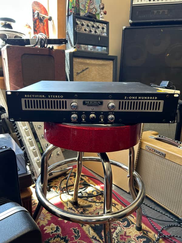 Mesa Boogie Rectifier Stereo 2: One Hundred Tube Power Amp image 1