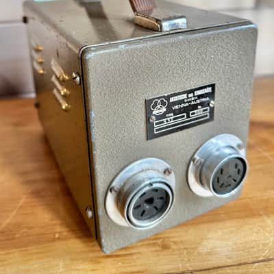 AKG C 12 Large Diaphragm Multipattern Tube Condenser Microphone 1950s - Silver image 14