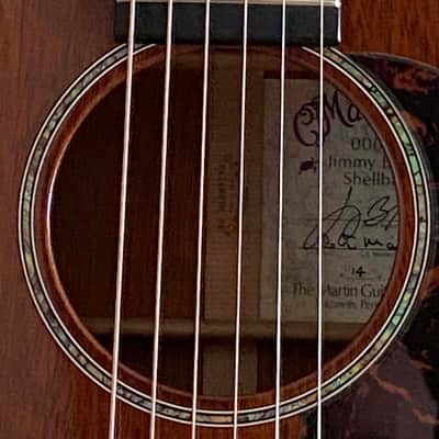 Martin 000-JBS Jimmy Buffett Shellback Signature Edition 2003 image 4