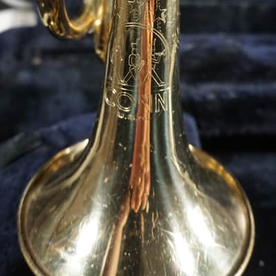 Conn Director Cornet w/ Original Case Brass Student Horn Player Grade image 4