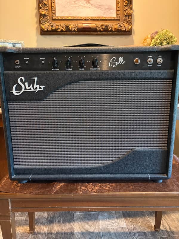 Suhr Bella 44-Watt 1x12" Guitar Combo 2015 - Present - Black with Tolex Panel image 1