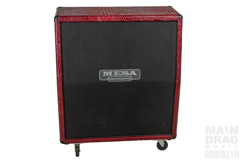 Used Mesa Boogie 4X12 4FB Antique Red Crocodile image 1
