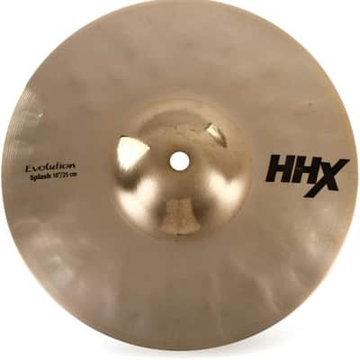 Sabian 10 inch HHX Evolution Splash Cymbal - Brilliant Finish image 2