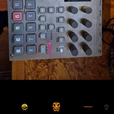 Elektron Sytakt 12 Track Drum Computer & Synthesizer E25 Remix Edition 2023 - Present - Silver image 1