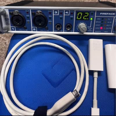 RME Fireface 400 Audio Interface 2000s - Blue image 2