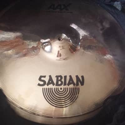Sabian 14" AAX X-Celerator HI HAT CYMBALS Pair BEAUTIFUL BRILLIANT FINISH X CLEAN NEAR MINT SAVE !!! image 3
